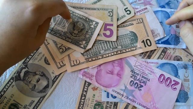 Как рассчитываться в Турции. Банковские карты, Лиры, Доллары, Евро смотреть онлайн
