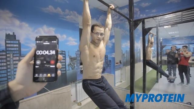 BARSTYLERS Hanging L Sit Hold Challenge смотреть онлайн