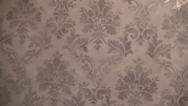 Декоративные покрытия стен. Трафарет. смотреть онлайн