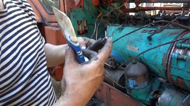 Ремонт трактора Т-40 АМ ч №12 ,отдали ТНВД в ремонт. смотреть онлайн