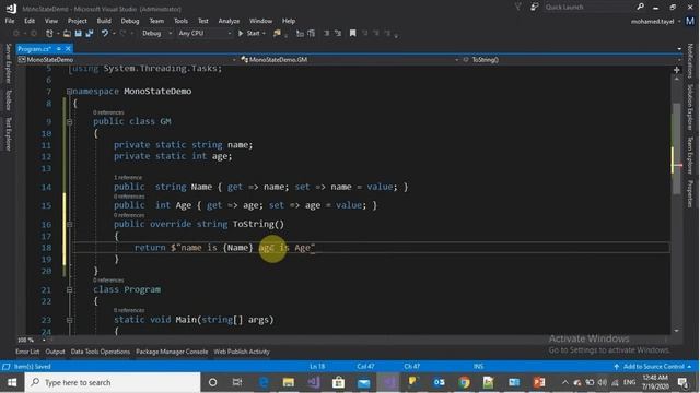 Monostate vs. Singleton смотреть онлайн