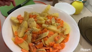 ФОРЕЛЬ В ДУХОВКЕ. Соль, перец, лимон и ничего лишнего