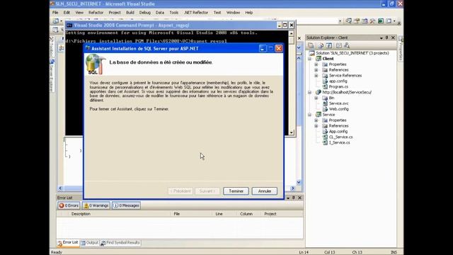 Apprendre à programmer avec Microsoft C# La sécurité des services internet WCF смотреть онлайн