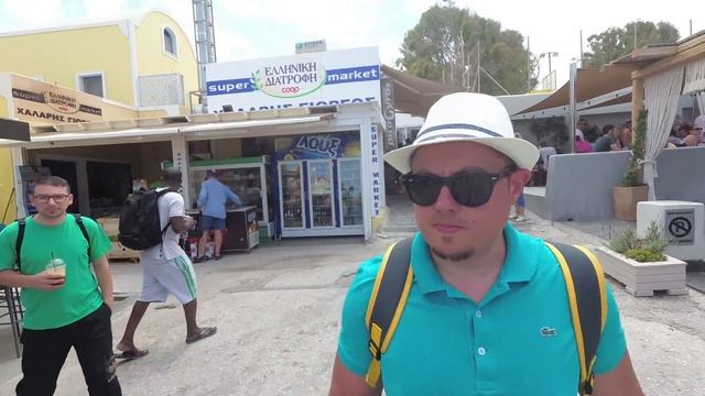 На Санторини с Крита за один день. Вся правда! Santorini Greece 2018 UHD 4K смотреть онлайн