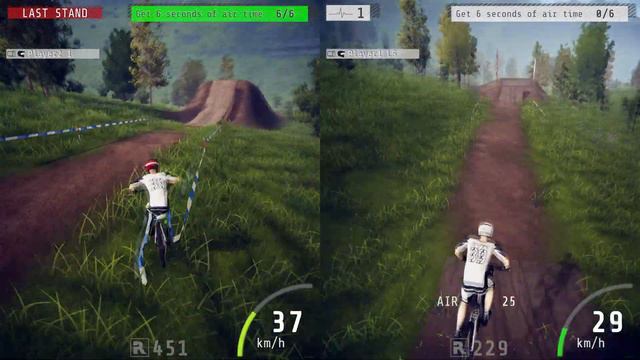 Descenders - Splitscreen Multiplayer On Nucleus Coop (Gameplay 1)