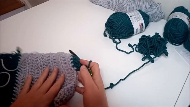 CROCHET SCARF HARRY POTTER SLYTHERIN