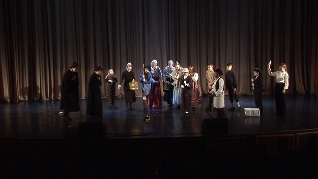 Театральная студия "НаВыРост". Спектакль по рассказам А.П. Чехова"На станции Дребезги". смотреть онлайн