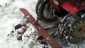 Самодельный отвал на минитрактор