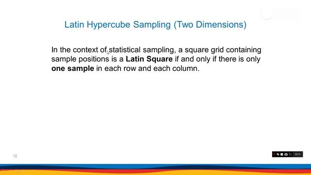 Random Sampling - Tutorial 4 - Latin Hypercube Sampling смотреть онлайн