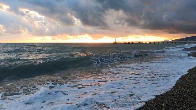 4К Море без слов!?ЛАЗАРЕВСКОЕ СЕГОДНЯ?СОЧИ. смотреть онлайн