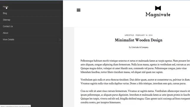 Magnivate - WordPress Magazine Theme смотреть онлайн