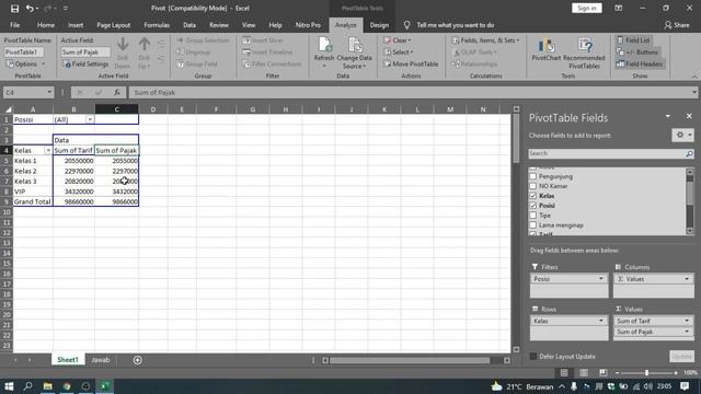 Yuk Belajar Microsoft Excel (Pivot & Grafik) смотреть онлайн