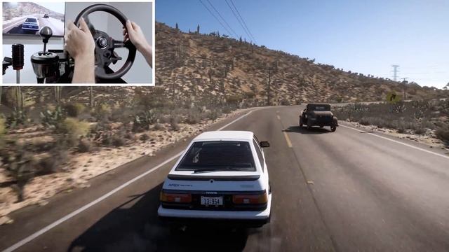 Restoring Takumi's Abandoned AE86 - Forza Horizon 5 (w/900° Steering Wheel) смотреть онлайн
