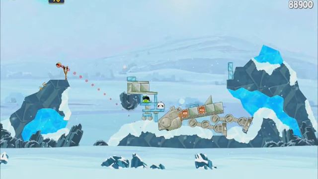 Angry Birds Star Wars - Level 3-8 Hoth 3 Star Walkthrough | WikiGameGuides смотреть онлайн