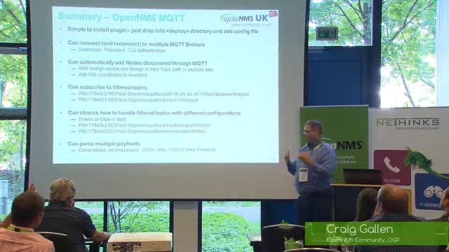 Craig Gallen: OpenNMS and IoT смотреть онлайн