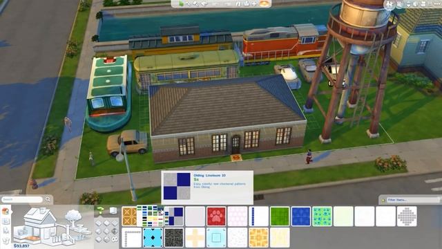 TheSims4 Mods - TS2 Converted Wood & Linoleum Floors