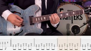 Everlong - Foo Fighters (Табулатура) Guitar Tutorial TABS