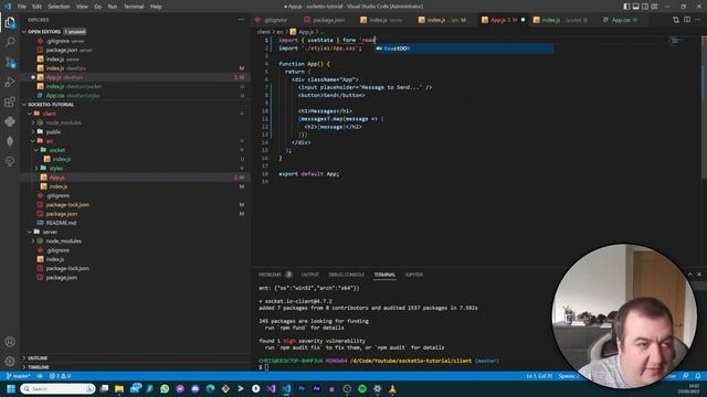 Building a Realtime Application: A Comprehensive Guide to Socket.IO and React смотреть онлайн