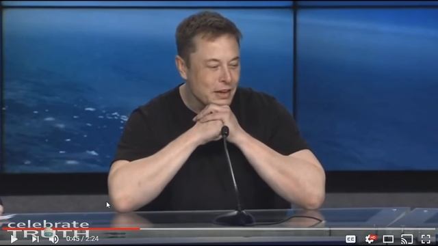 SpaceX Starman Driving in Space - Elon Musk states "It looks so fake!" смотреть онлайн