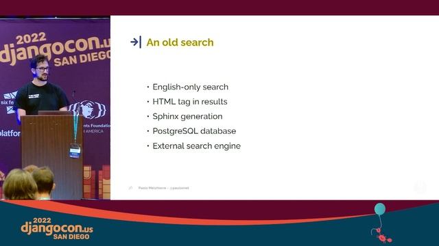 A pythonic full-text search with Paolo Melchiorre - DjangoCon US 2022 смотреть онлайн
