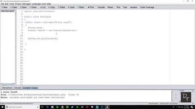 Java MP # 6 - User Input! смотреть онлайн