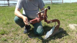 Настройка плуга для мотоблока "Беларус 09Н"