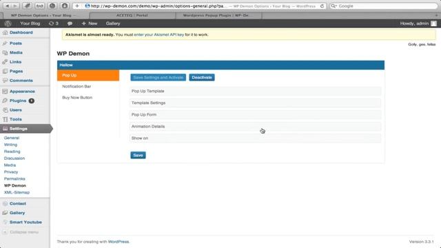How The WP-Demon Wordpress Popup Plugin Works смотреть онлайн