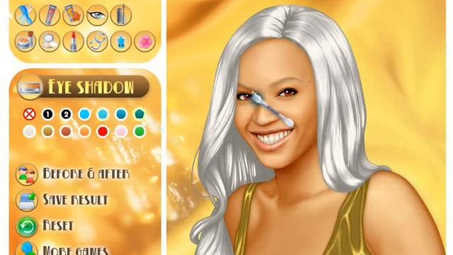 Бейонсе, новый макияж и прическа. Beyonce new make up. смотреть онлайн