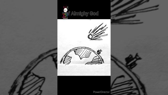 inktober 2021 day 31 risk astroid close to earth drawing with pen ball pen byalmighty'help 😇💖🖋🖊(3) смотреть онлайн