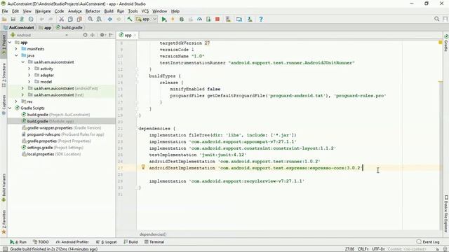 ConstraintLayout. Android User Interface. Урок 2 смотреть онлайн