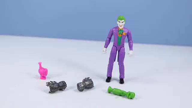 DC Batman 4" Action Figures New from Spin Master! Joker! 2020 смотреть онлайн