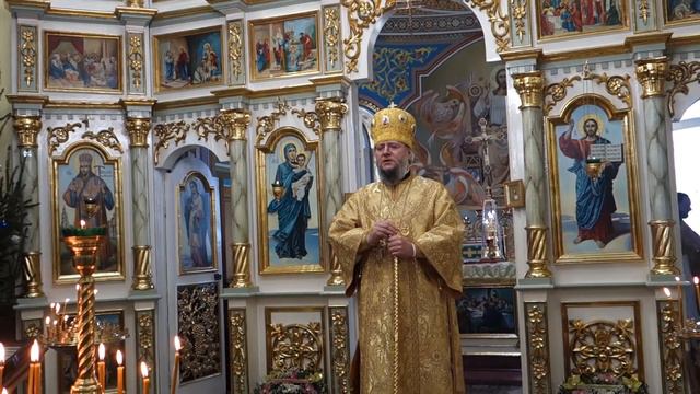 Визит Митрополита Алексия в г.Раздельная, 13.01.22 год смотреть онлайн