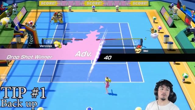 Learn The Pace Win The game - Mario Tennis Aces (Simple Mode) смотреть онлайн