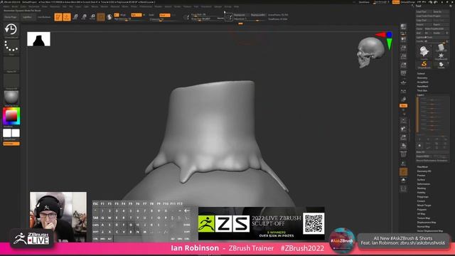 Come Sketch with Ian Robinson – ZBrush 2022 смотреть онлайн