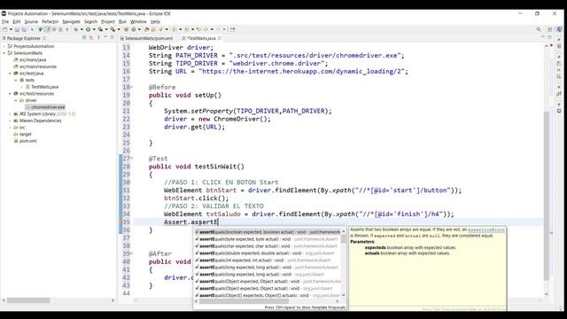 VIDEO #05: Wait en Selenium WebDriver: Implicit, Explicit y Fluent Wait смотреть онлайн
