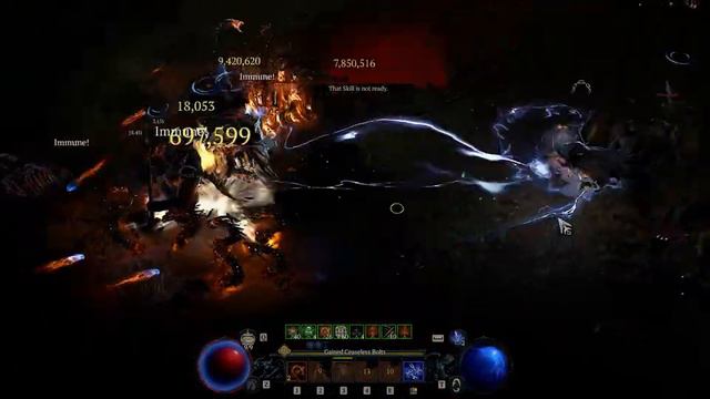Diablo 4 - Sorcerer - Hydra-ChainLightning build - NM T100 (Path of the Blind) - Fast Clear смотреть онлайн