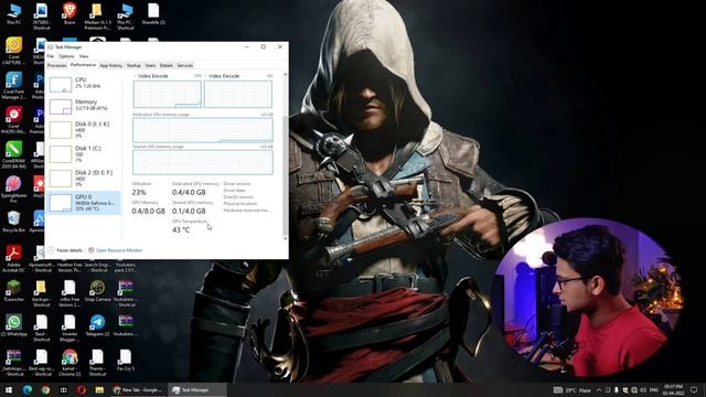 How To Check GPU Temprature In Windows 11/10 PC | Check Graphic Card Temprature 2023 | GPU Test 202 смотреть онлайн