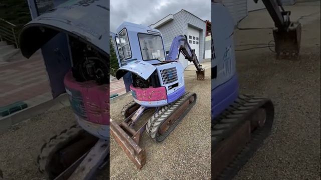 Экскаватор KOMATSU PC28UU-2 только с Японии, как есть без прикрас. смотреть онлайн