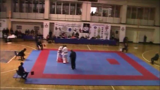 Mikheil Tsiklauri Vs Mamuka Shonia semi-final Georgian Karate open absolute Championship смотреть онлайн