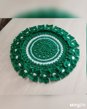 Салфетка Энигма! крючком.