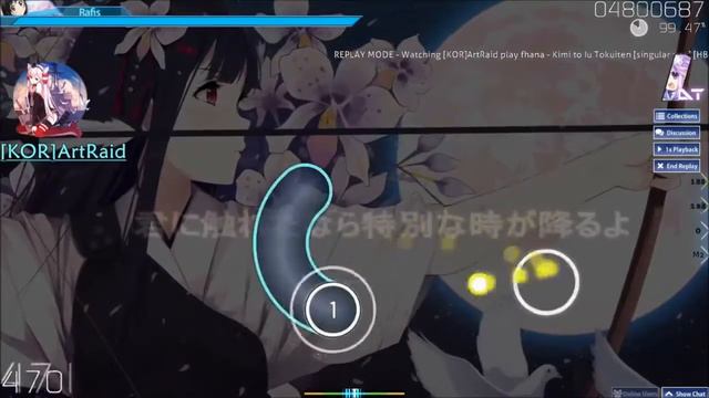 osu! "[KOR]ArtRaid" Play movie смотреть онлайн
