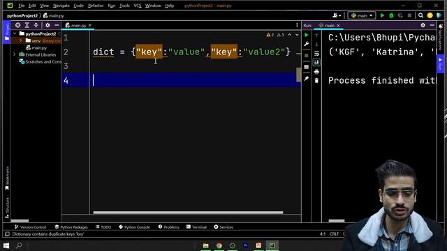 Dictionary in python : Python Complete Course in Hindi #122 смотреть онлайн