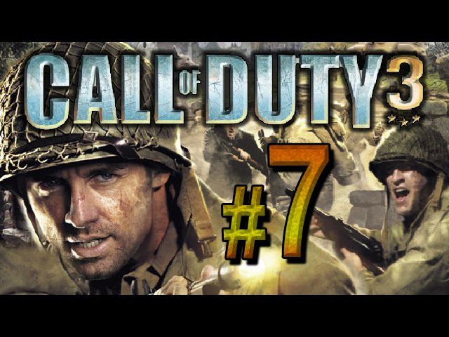 Call of Duty 3 - chapter 7 - The Black Baron, St. Aignan-de-Cramesnil (PS3, XBOX360, PS2) смотреть онлайн
