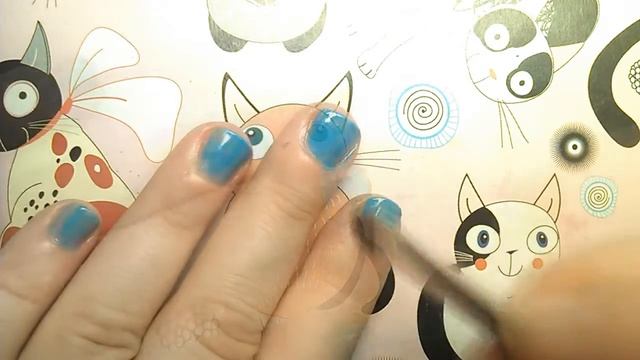 DIY easy nail art clouds summer 2016! Летний маникюр "Облака"2016! смотреть онлайн