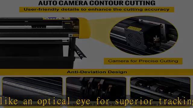 VEVOR Upgrade Vinyl Cutter Machine, 34 inch Paper Feed Cutting Plotter, Automatic Camera Contour Cu смотреть онлайн