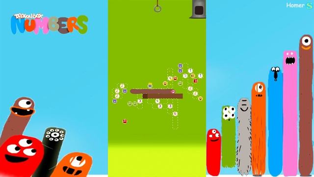 Fun Animals 3 Puzzles - Dragonbox: Numbers (iPad, iPhone, Android). Fun game for kids. смотреть онлайн