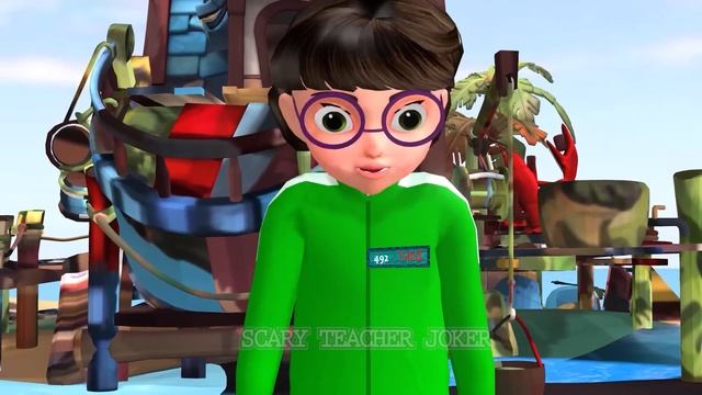 Scary Stranger 3D - Squid Game (오징어 게임) Trying Honeycomb Candy Shape in Keep Balance Bridge Game смотреть онлайн