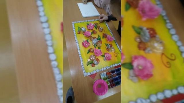 Проект: картина в технике папье-маше 