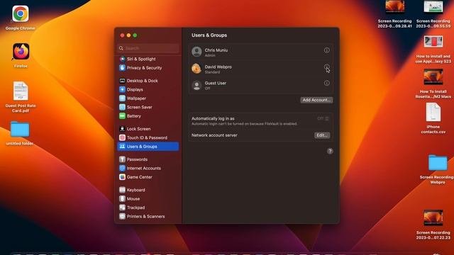 MacOS Ventura: How To Delete User Account On Mac / MacBook смотреть онлайн