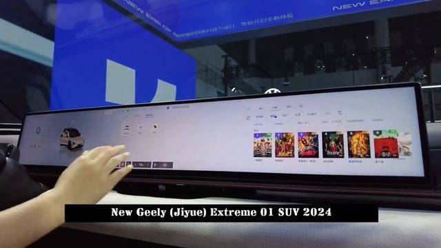 New Car Pre-Sales Started in Cooperation with Geely and Baidu. New Jiyue Extreme 01 SUV 2024 смотреть онлайн